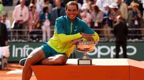 2022 French Open men's final: Rafael Nadal wins 14th title at .